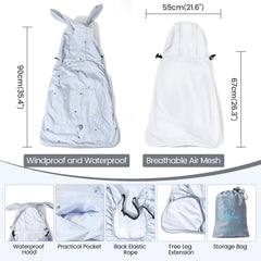 Orzbow Carrier Cover blocks up to 90% UV rays for sunny days.