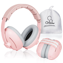 Orzbow baby ear muffs headband design for adjustable comfort during travel