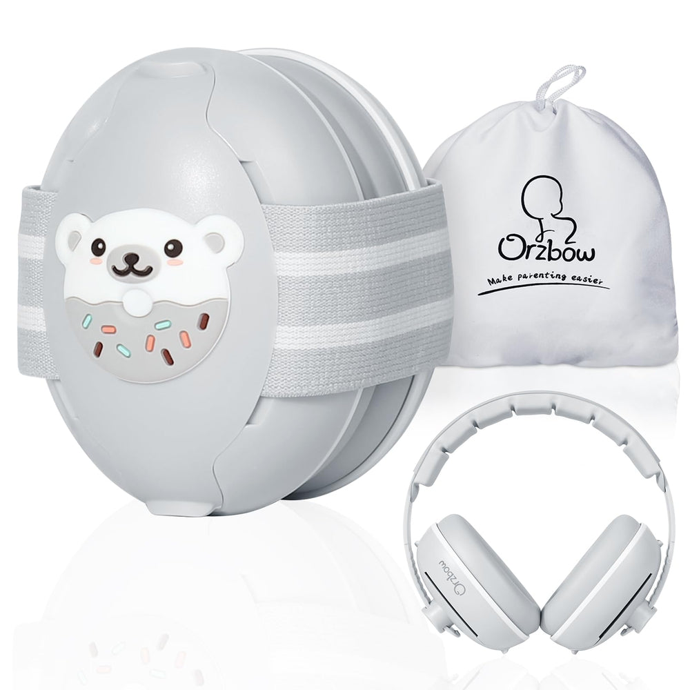 Orzbow baby ear muffs two-in-one design for versatile indoor and outdoor use
