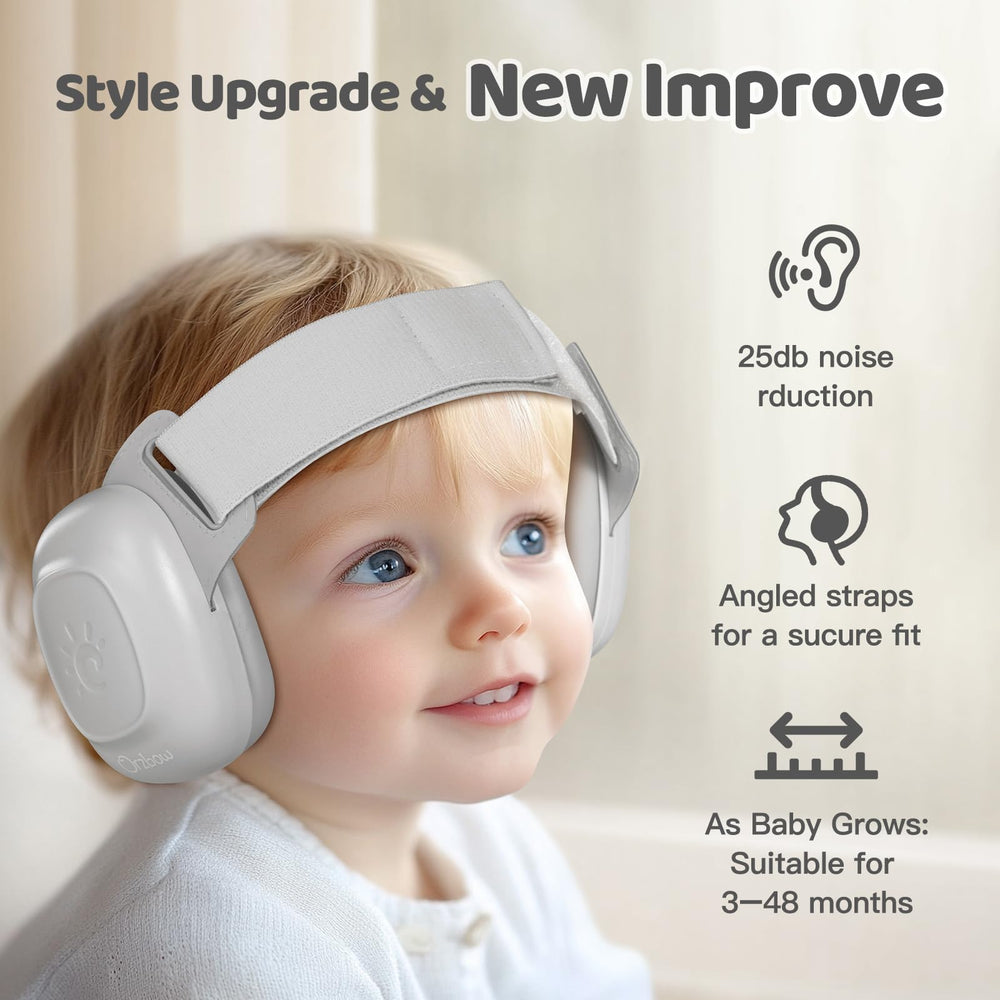 Orzbow baby headphones adjustable headband for growing fits.
