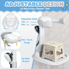 Orzbow baby shower stand adjustable height for growing babies