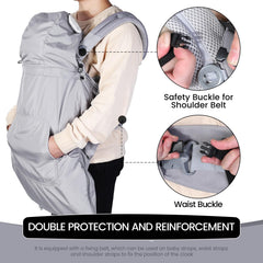 Orzbow bottom two-way zipper enables easy movement