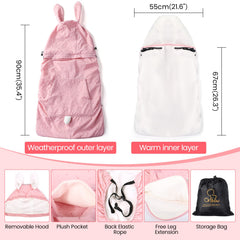 Orzbow carrier cover with hood detached shows versatile carrying styles