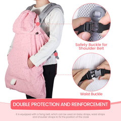 Orzbow carrier cover bottom zipper ventilation supports leg mobility