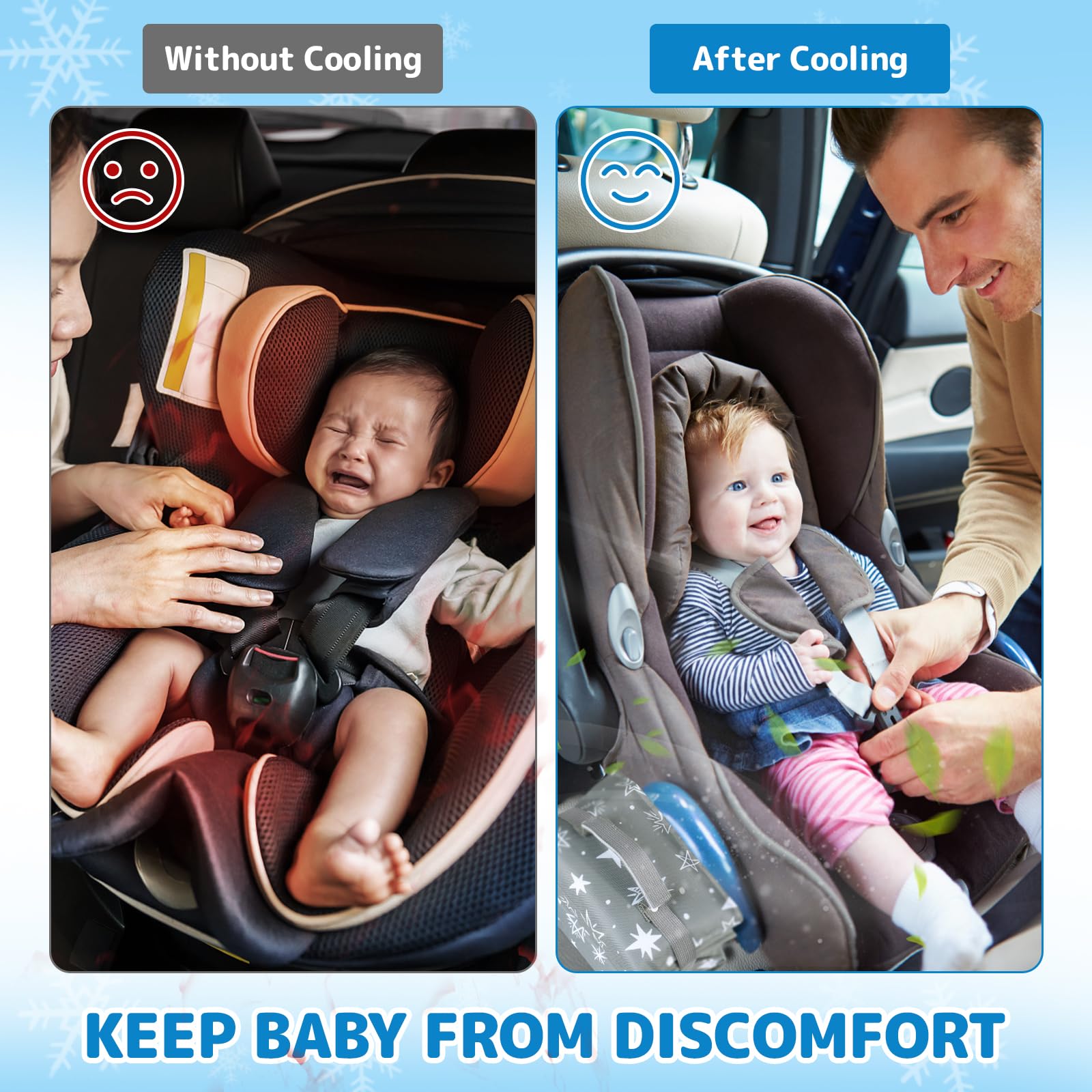 Orzbow moisture-absorbing back prevents seat dampness