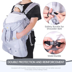 Orzbow bottom zipper design allows easy ventilation and access for growing babies.