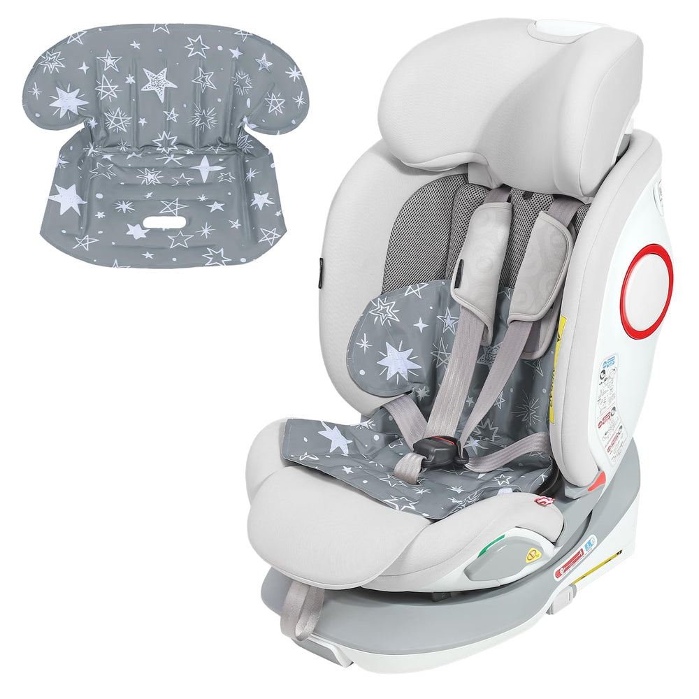 Orzbow car seat cooling pad front view with dual-sided fabric for summer comfort.