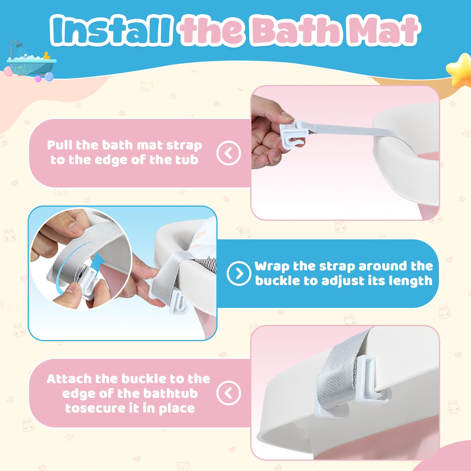 Orzbow 3-in-1 tray keeps bath essentials within reach.