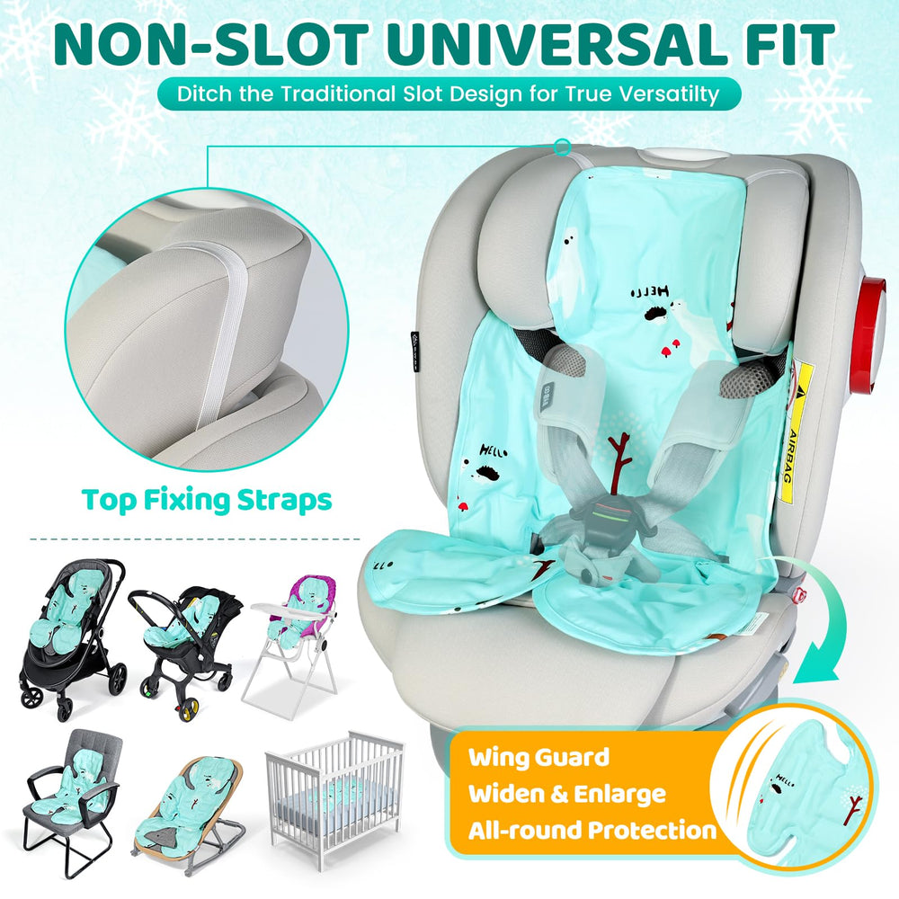 Orzbow gel beads close-up highlighting safe cooling technology for baby comfort.