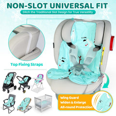 Orzbow gel beads close-up highlighting safe cooling technology for baby comfort.