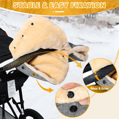 Orzbow gloves-zip-pocket-phone-check shows convenient pocket for quick access.