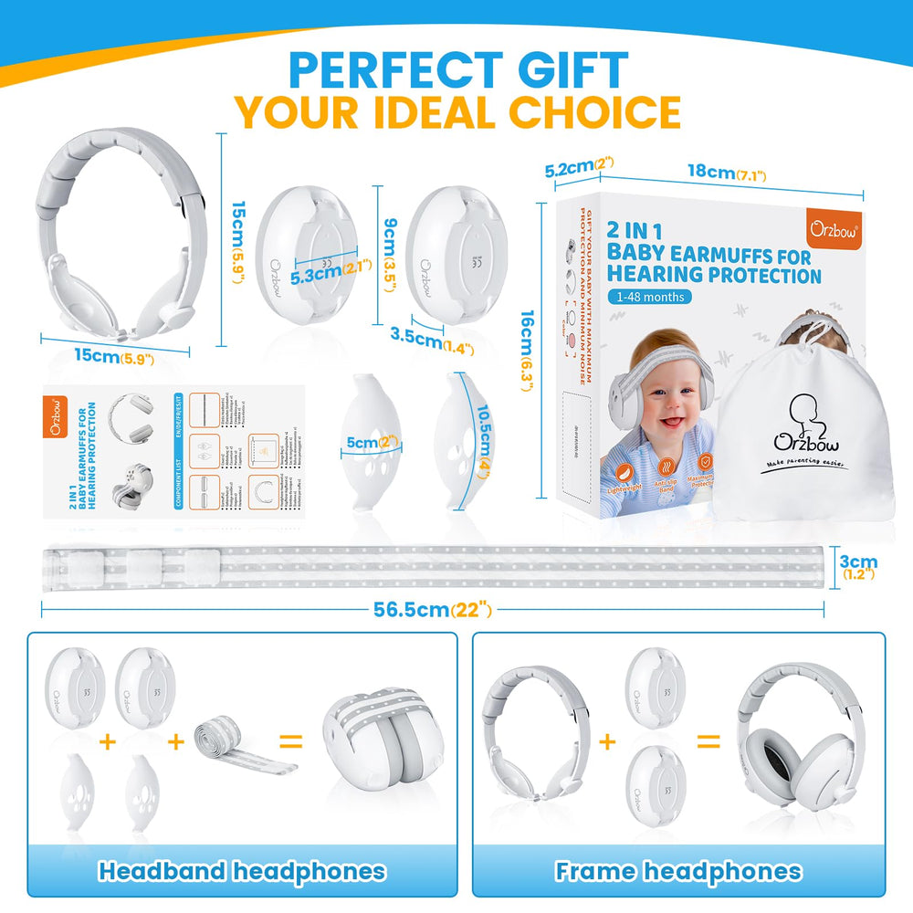 Orzbow lightweight baby protection you can wear from stroller to car.