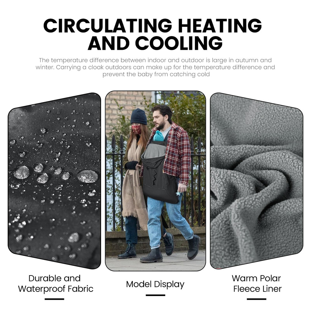 Orzbow polyester pongee outer with fleece liner provides warmth and protection.