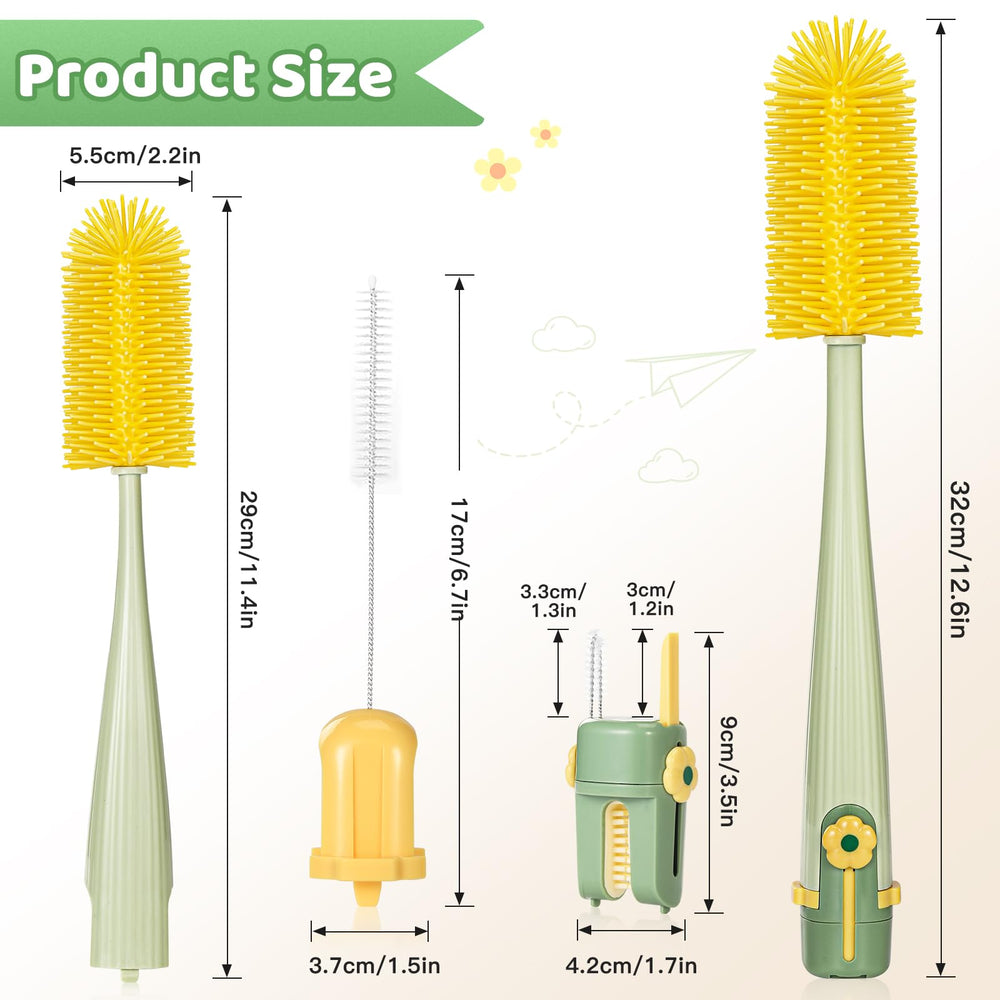 Orzbow straw brush cleans narrow straw openings for hygienic sipping.