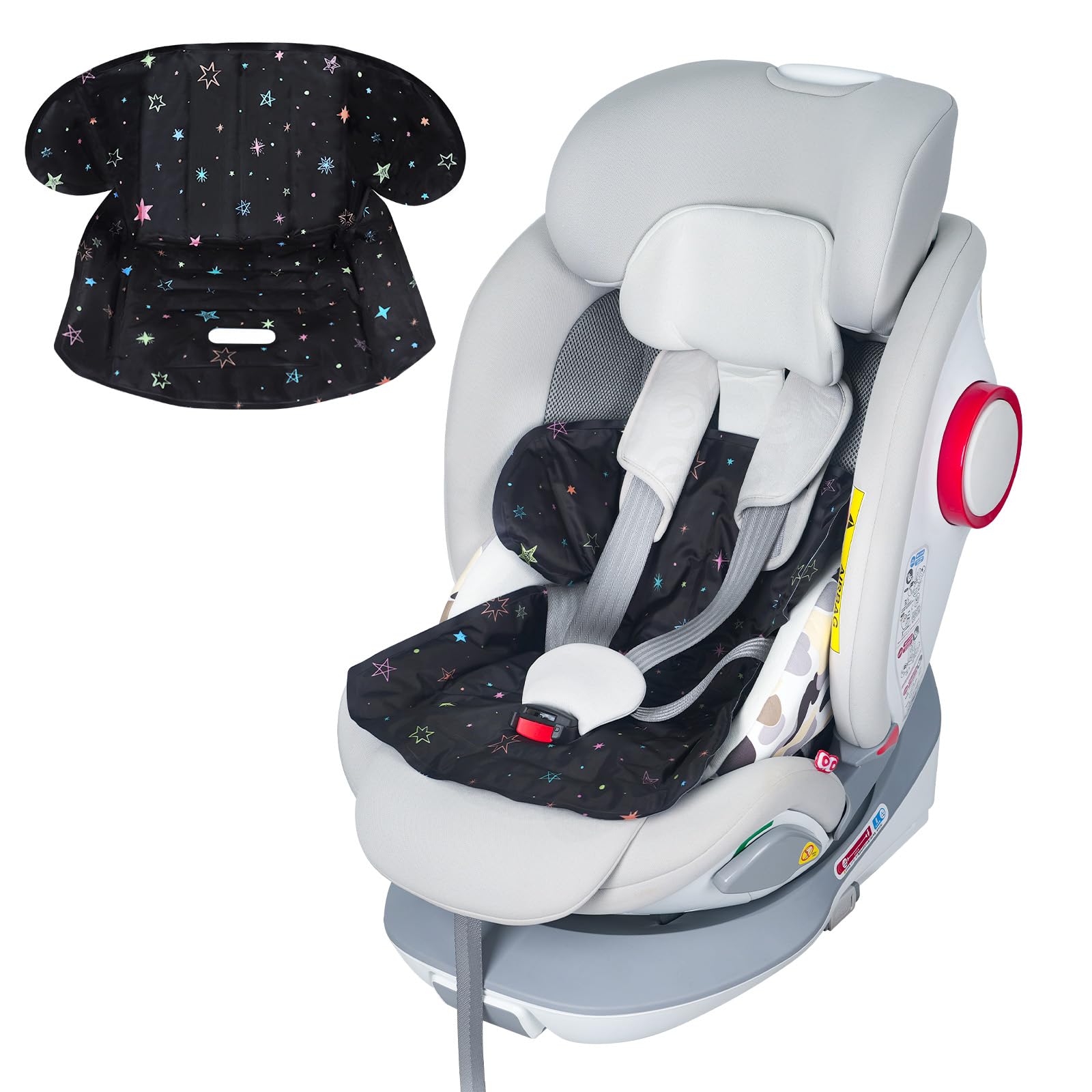 Orzbow summer car seat cooling pad cover shows skin-friendly, dual-surface comfort for hot days.