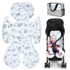 Orzbow universal stroller cooling pad front view offers full-coverage cooling for baby.