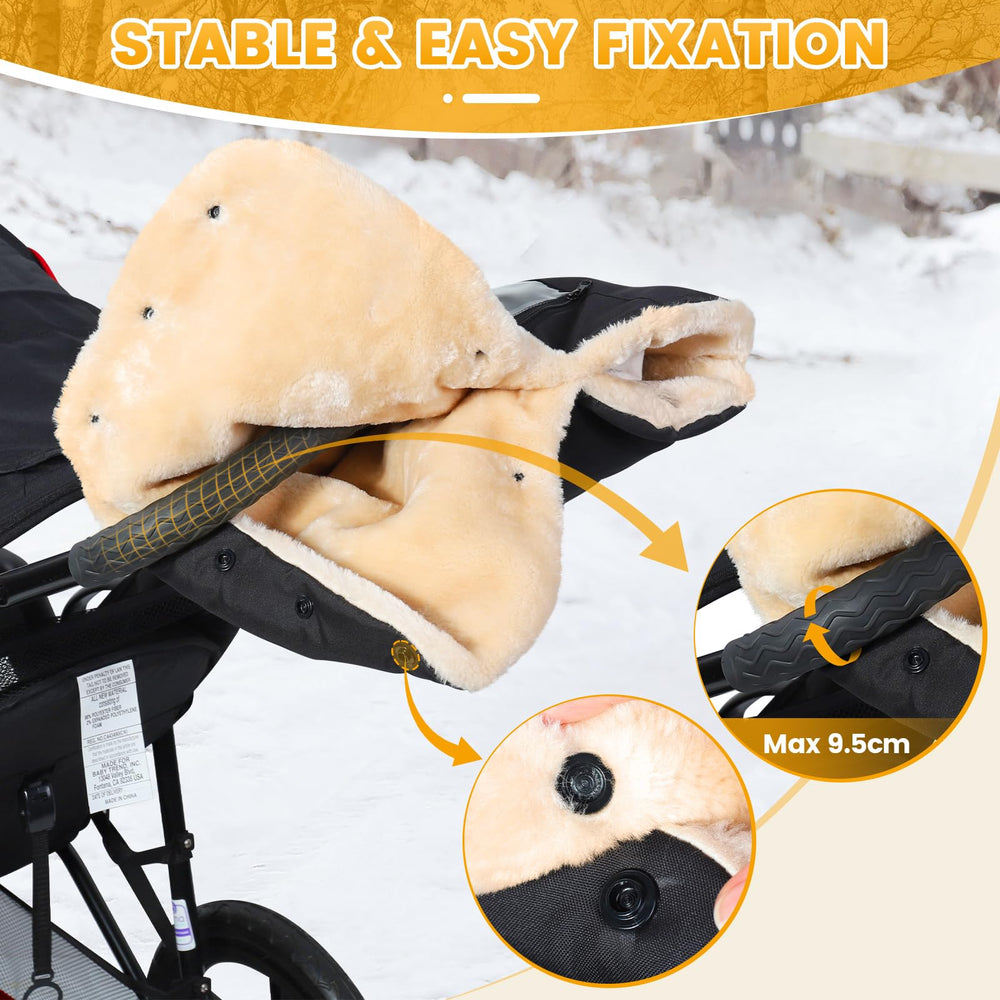 Orzbow warmth and soft faux-wool fleece for cold-weather outings.