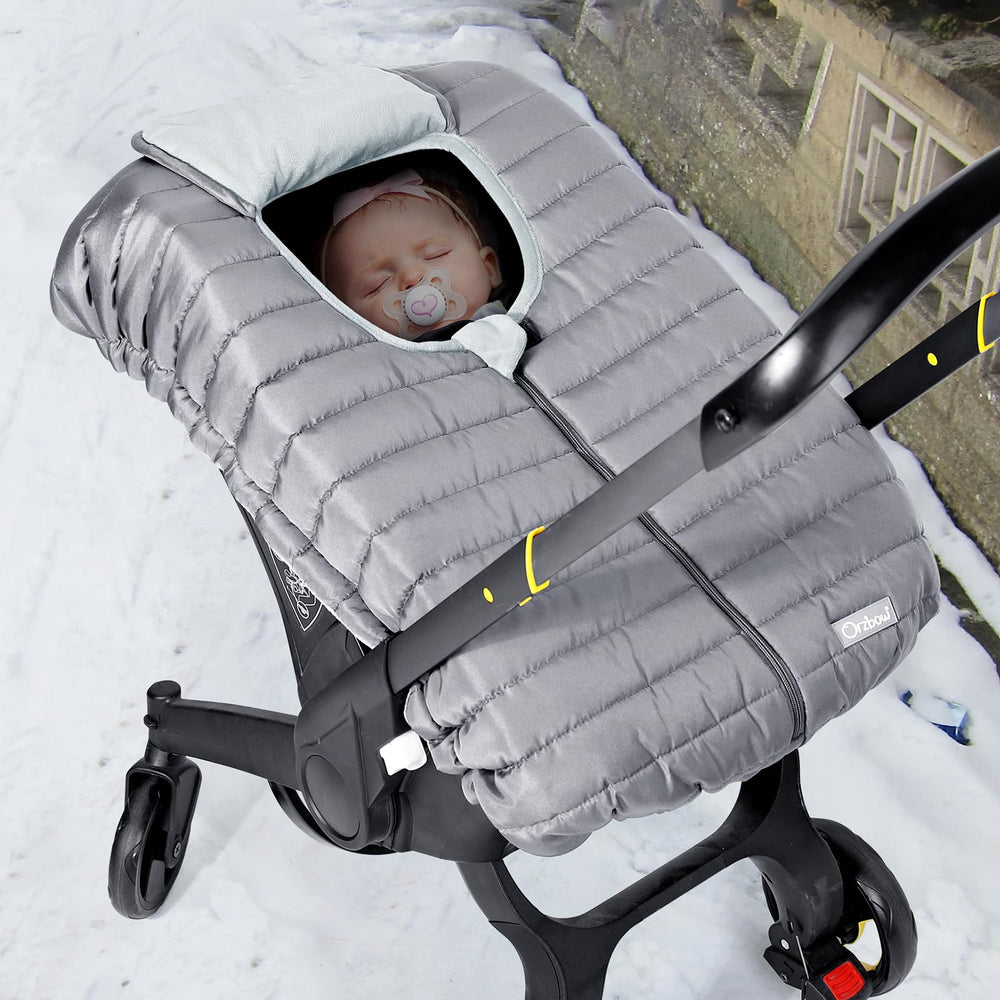 Orzbow machine-washable winter car seat cover simplifies cleanup