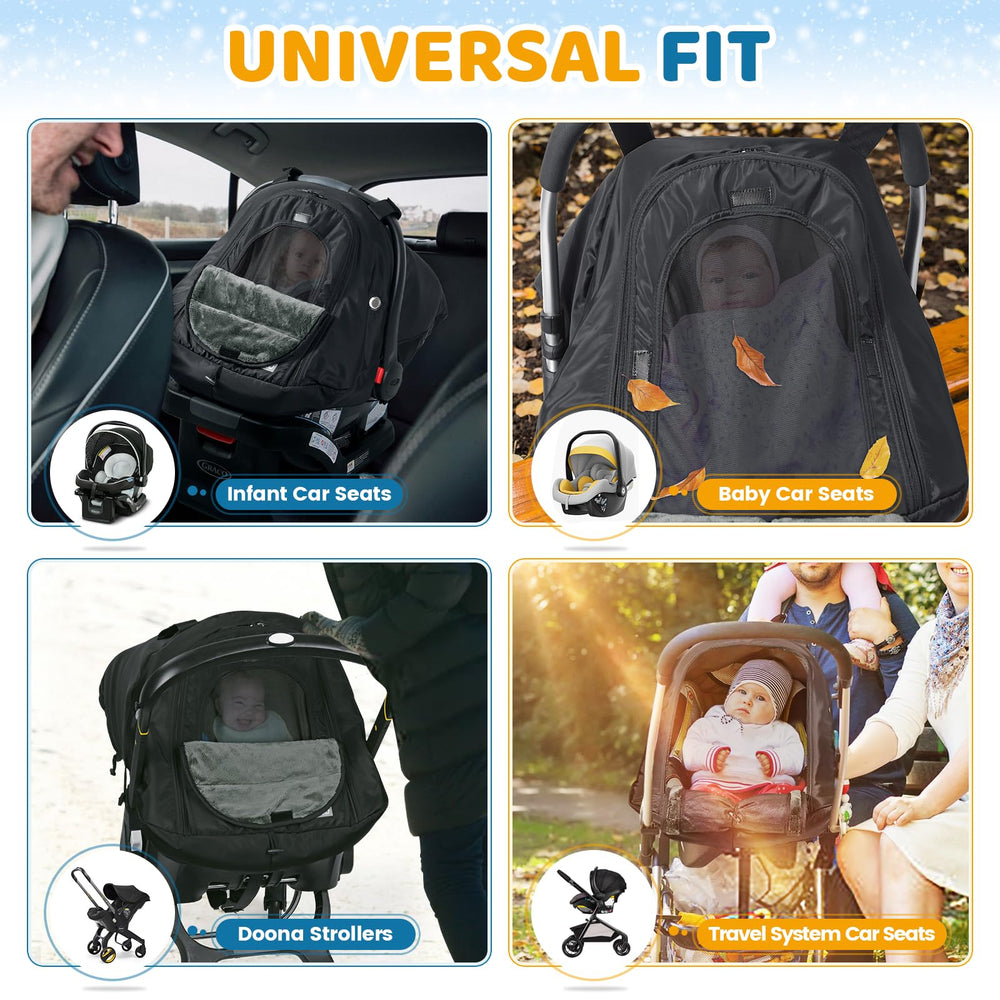 Orzbow Winter Car Seat Cover machine washable keeps fabric fresh with easy care.