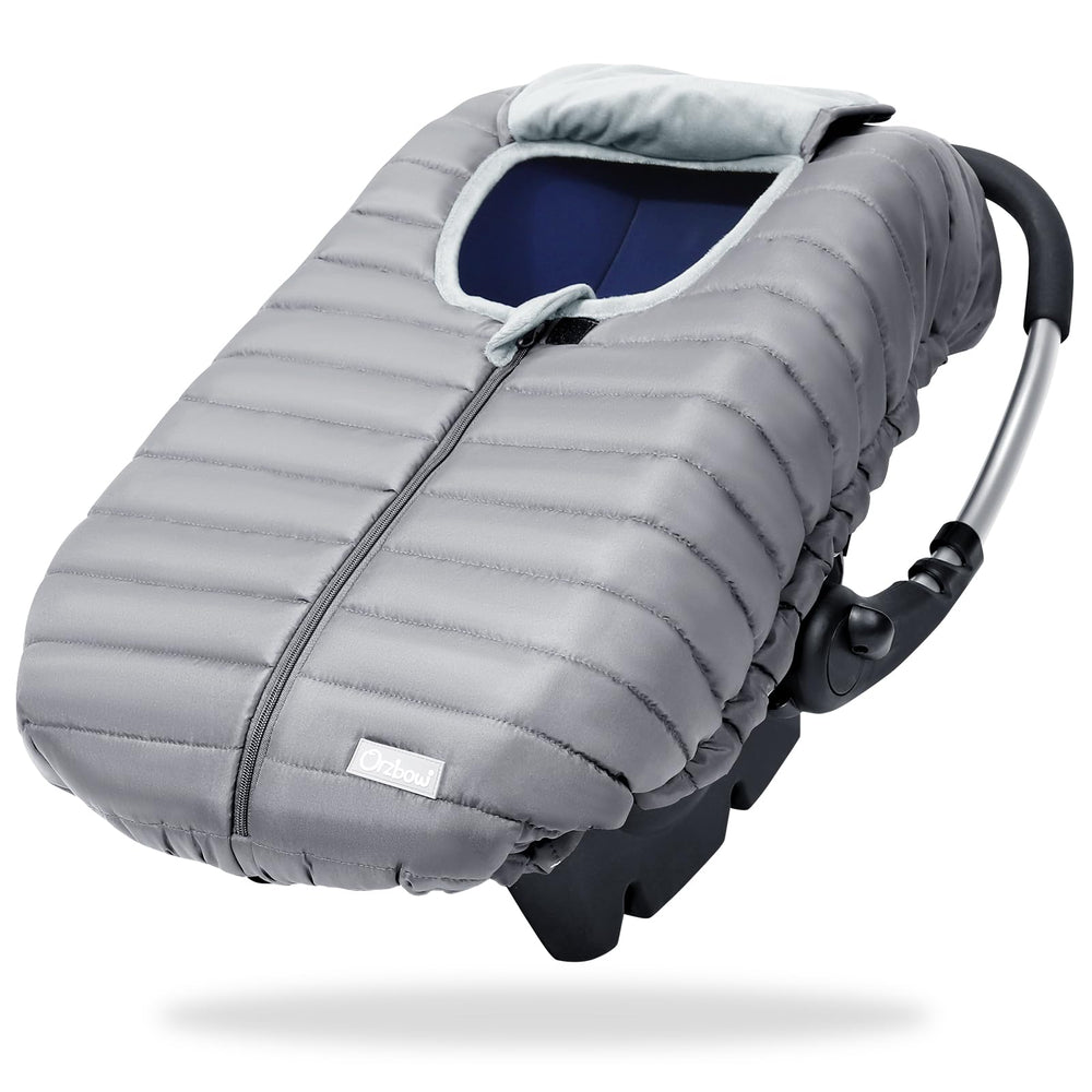 Orzbow winter car seat cover with plush lining for cozy warmth