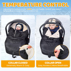 Orzbow Berber fleece layer provides soft baby comfort.