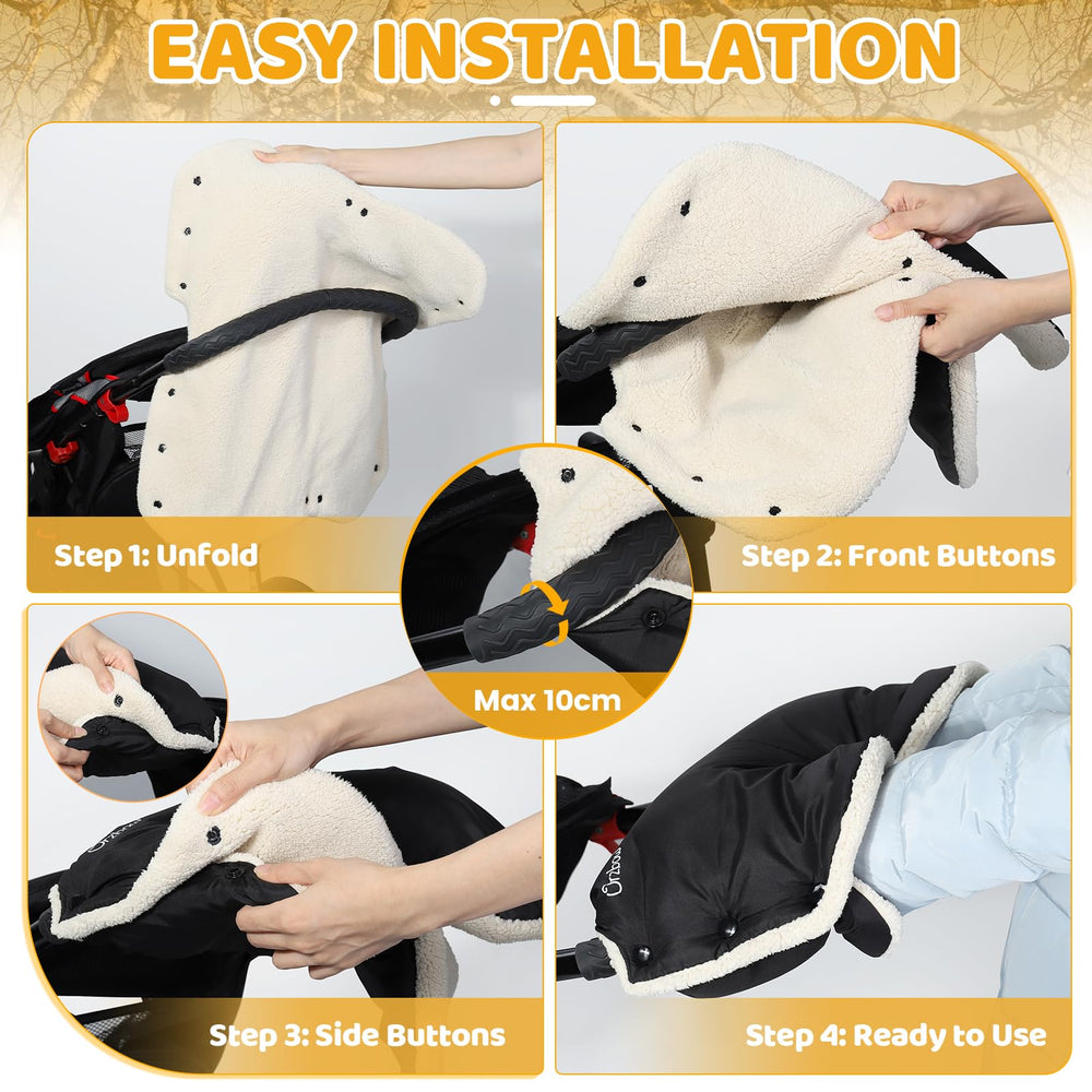 Orzbow gloves machine washable for easy cleaning after outings