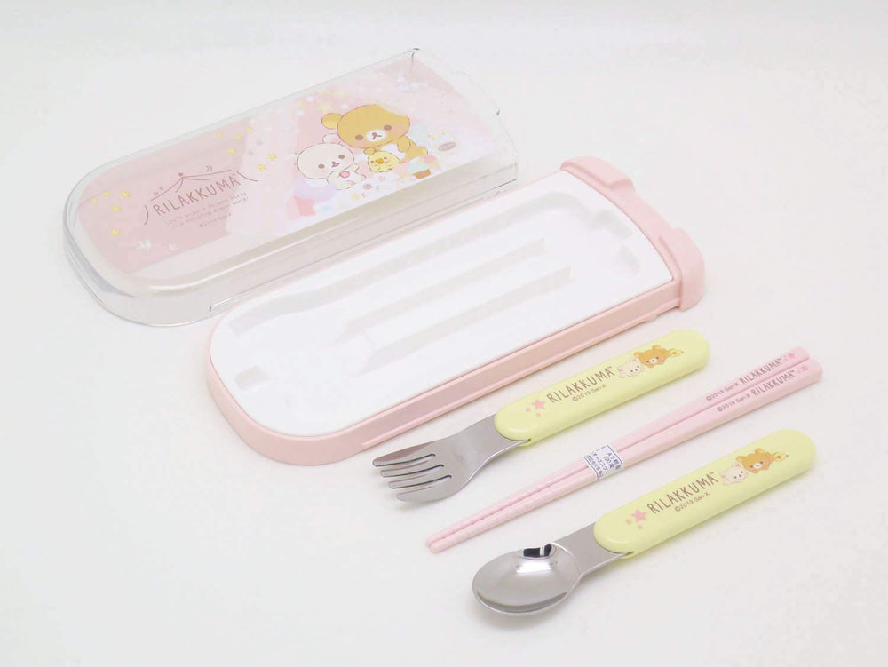 OSK Rilakkuma Putrio CT-20 dishwasher-safe utensils for quick cleaning
