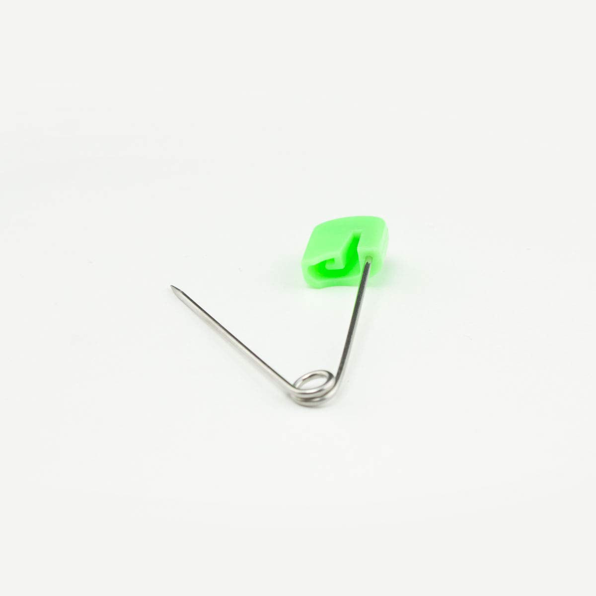 OsoCozy plastic-head pins with locking heads provide safe, reliable fastening.