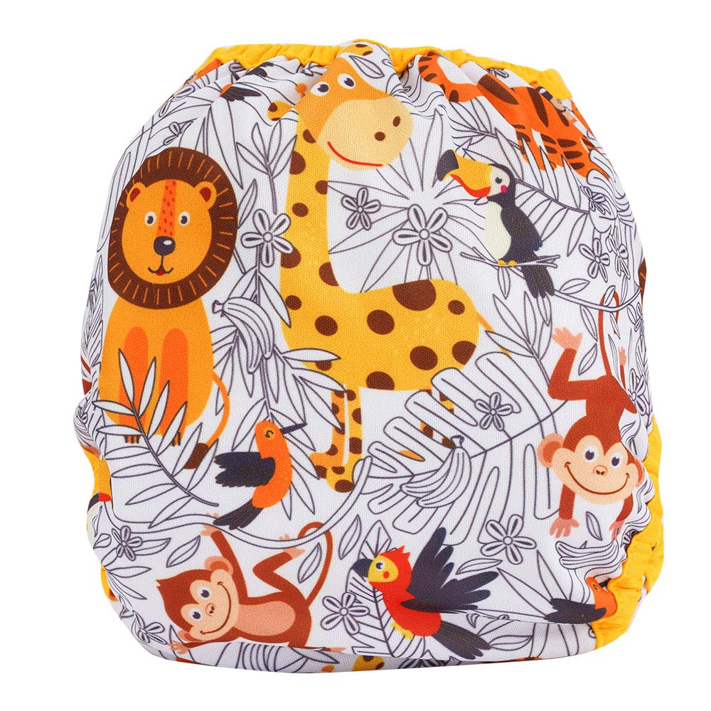 OsoCozy diaper cover with double-leg-gussets to contain messes