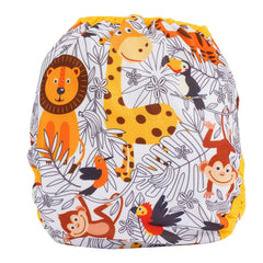 OsoCozy diaper cover with double-leg-gussets to contain messes