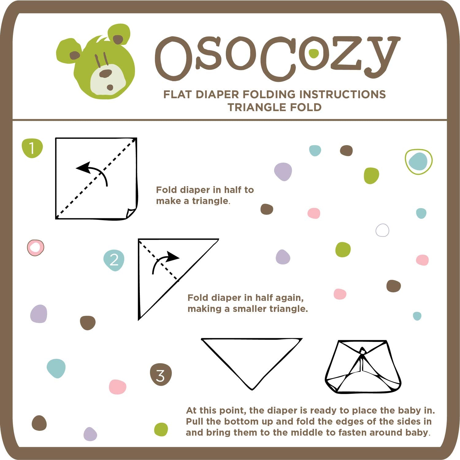 OsoCozy near-dry quick-drying surface and lint-free fabric for easy laundry days
