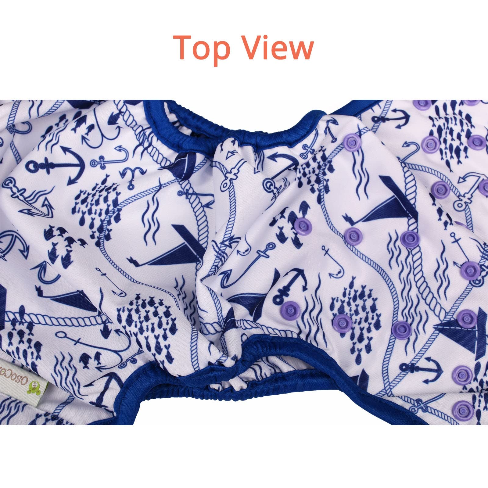 OsoCozy eco-friendly reusable diaper cover minimizes waste