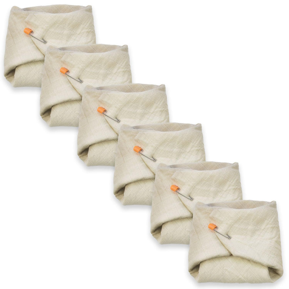 OsoCozy newborn flat diaper dimensions for snug newborn coverage