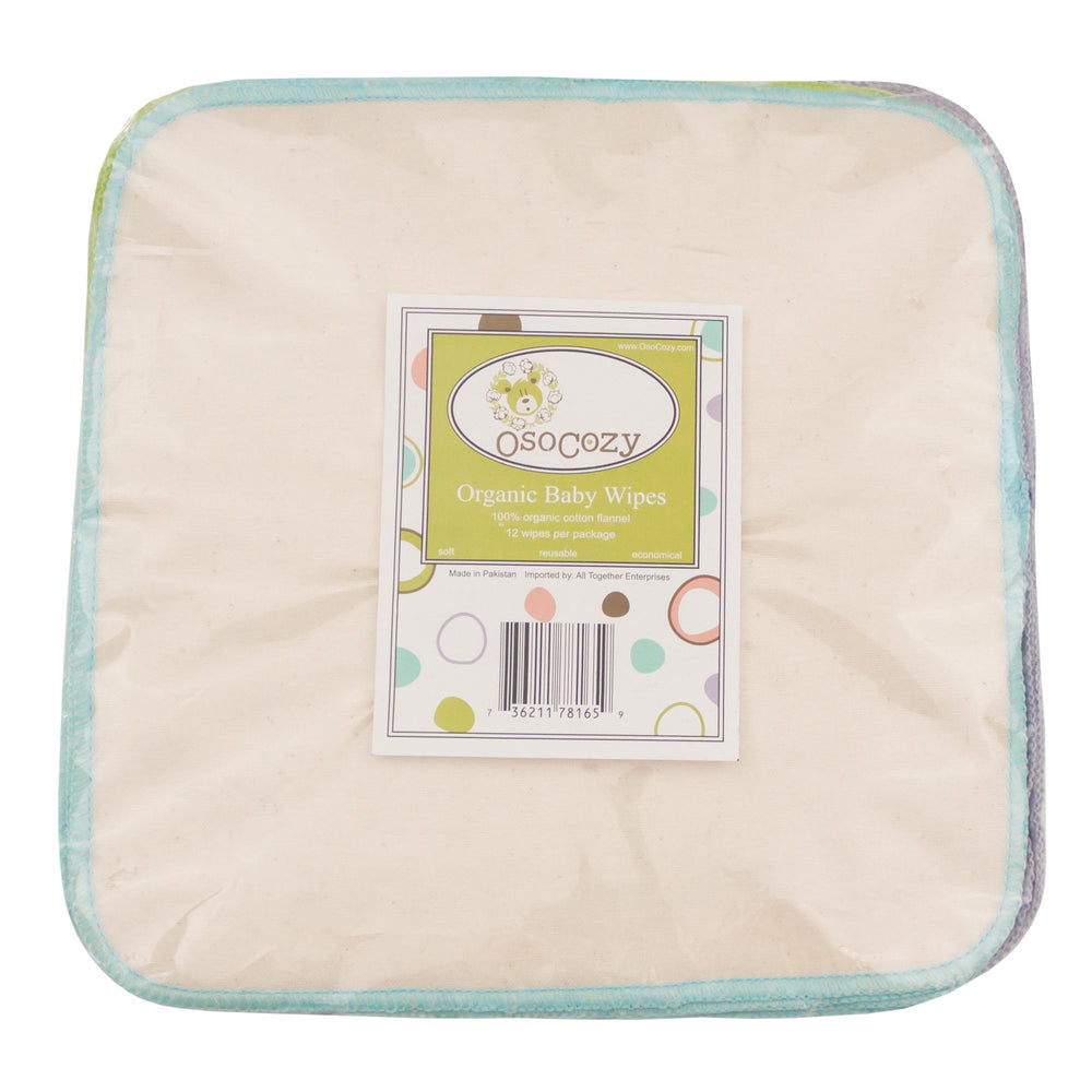 OsoCozy wipes travel ready for quick cleanups in purse or car.