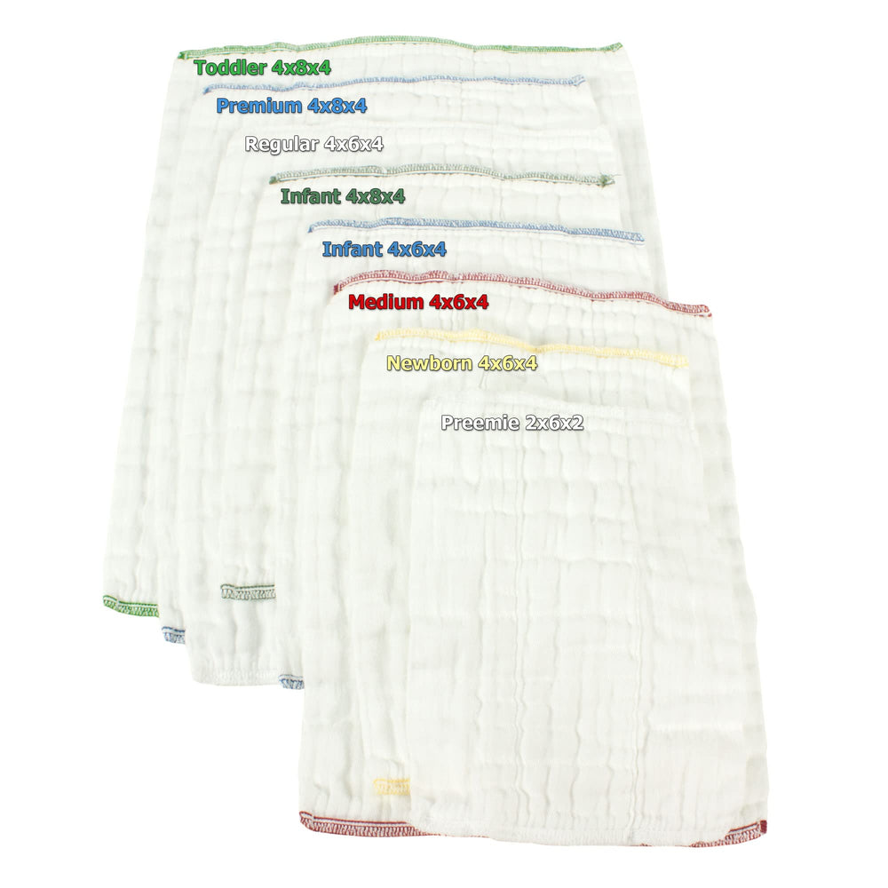 OsoCozy Prefold Diapers hot wash dry image—easy care for quick refreshing and fluffing.