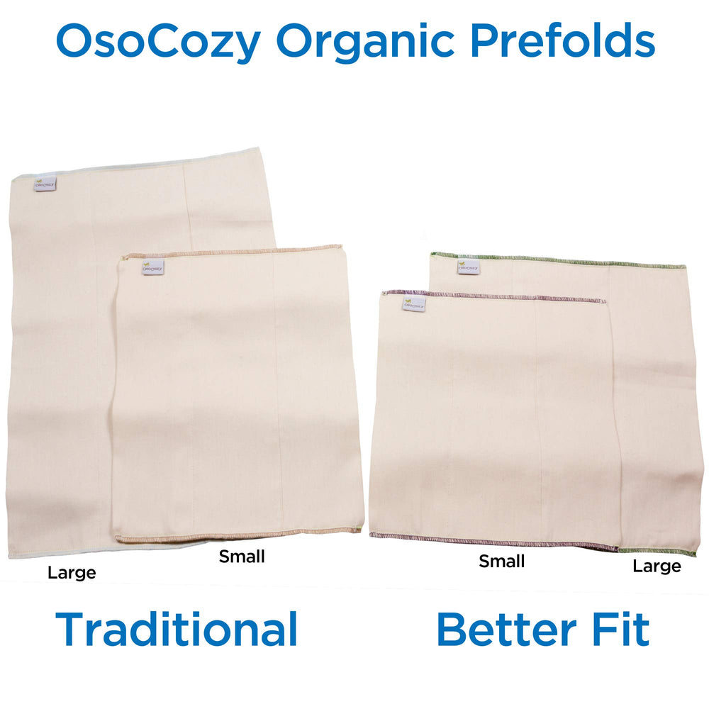 OsoCozy prep guide shows hot-wash steps for best absorbency.