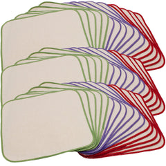 OsoCozy unbleached flannel wipes packaging demonstrates a reusable baby care option.