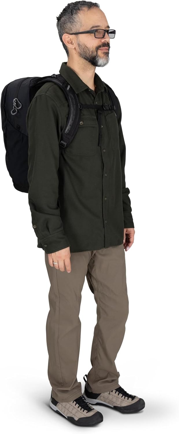 Osprey Poco Changing Backpack dual compartments help sort baby gear