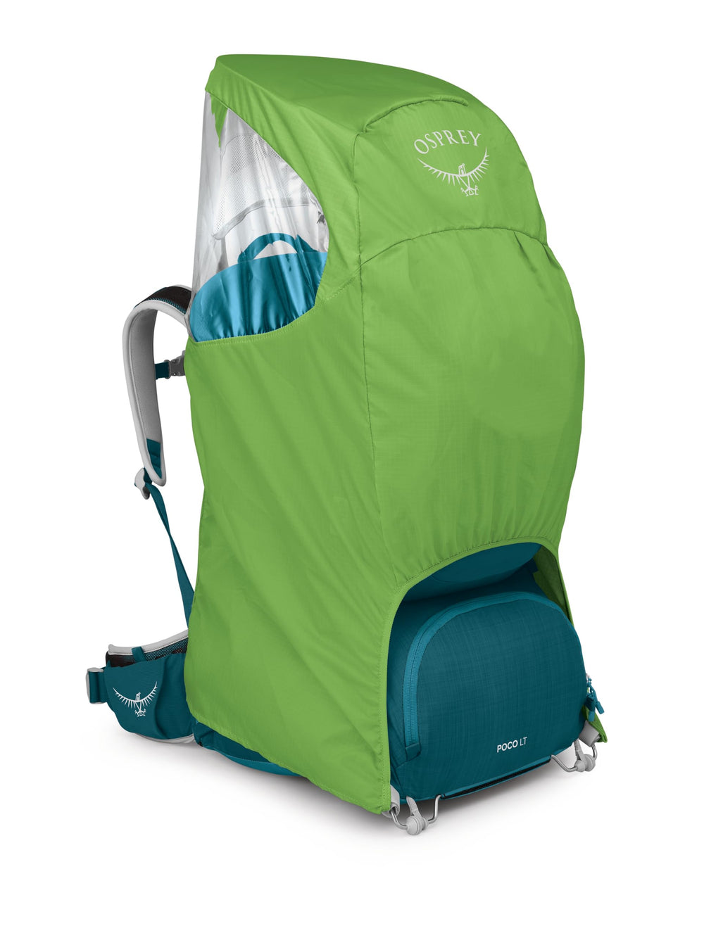 Osprey Poco LT bluesign-logo indicates sustainable materials and responsible production.