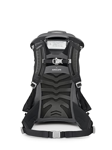 Osprey Poco LT sunshade with UPF 50 protection outdoors.
