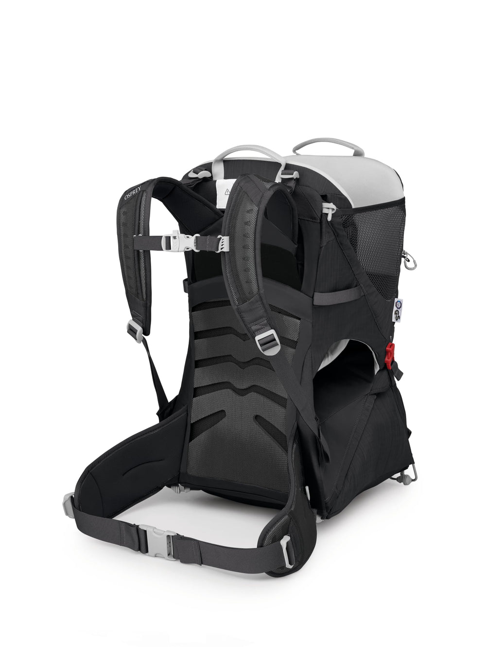 Osprey Poco SLT lightweight frame reduces fatigue during hikes.