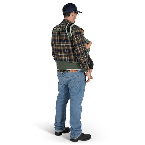 Osprey Poco Soft compact fold enables easy packing and transitions