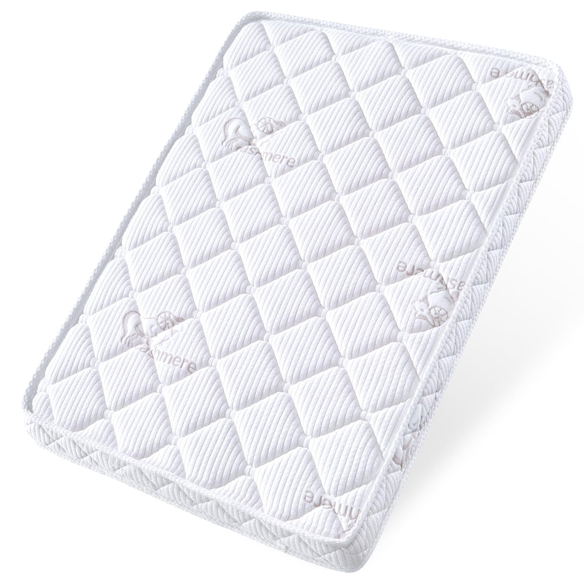 OSSERTSbearY pack-and-play mattress setup shows snug 38x26 fit for safe play yards