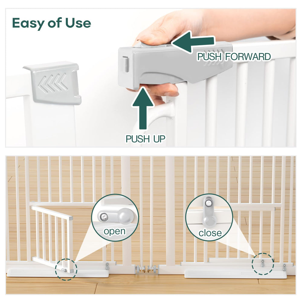 Ostutry pressure-mounted setup avoids drilling and wall damage.