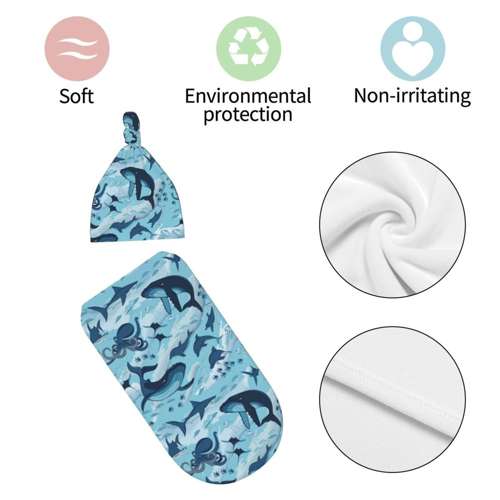 Osvbs adjustable knot allows secure, adjustable swaddle fit