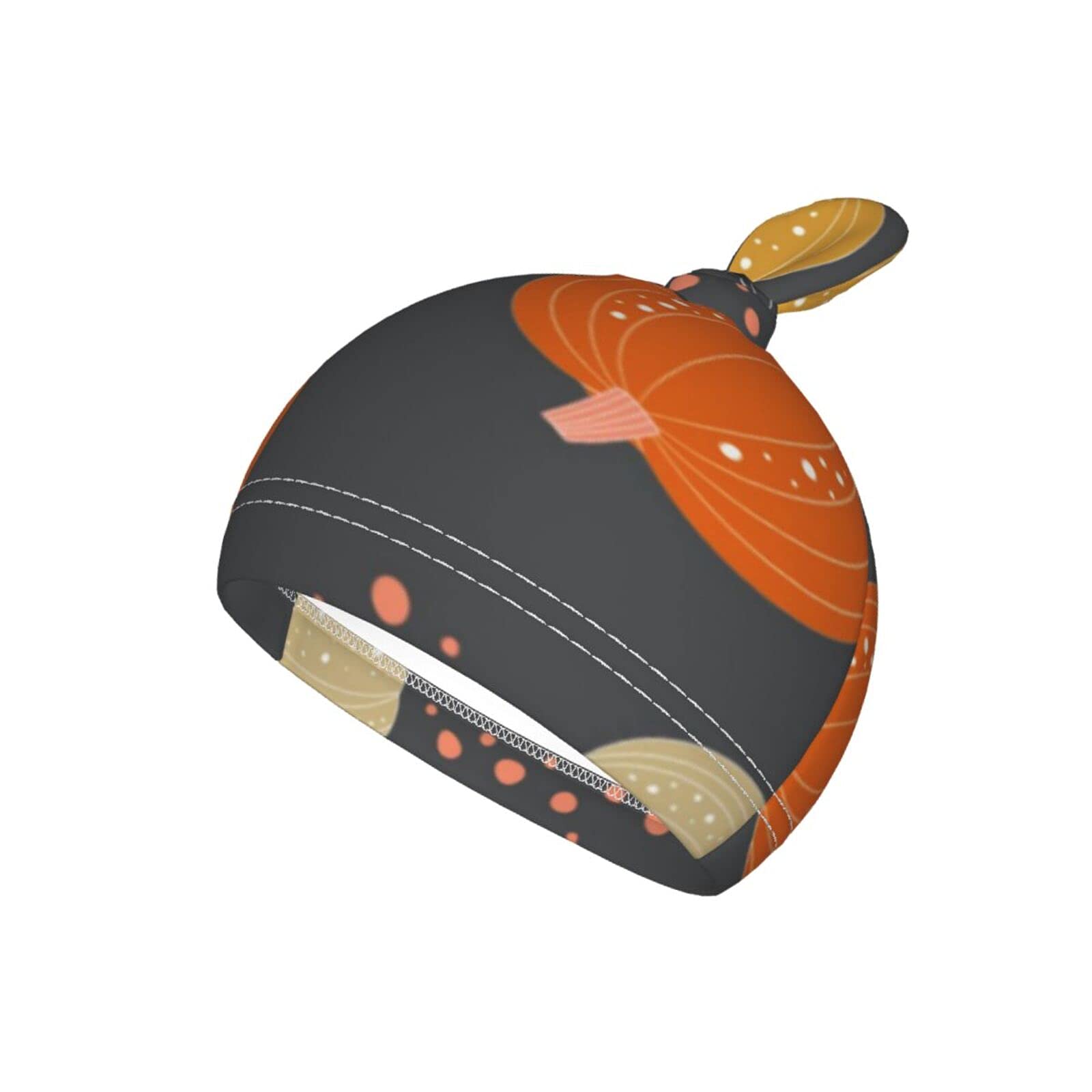 OSVBS pumpkin swaddle blanket flatlay highlighting cozy fabric for calm sleep