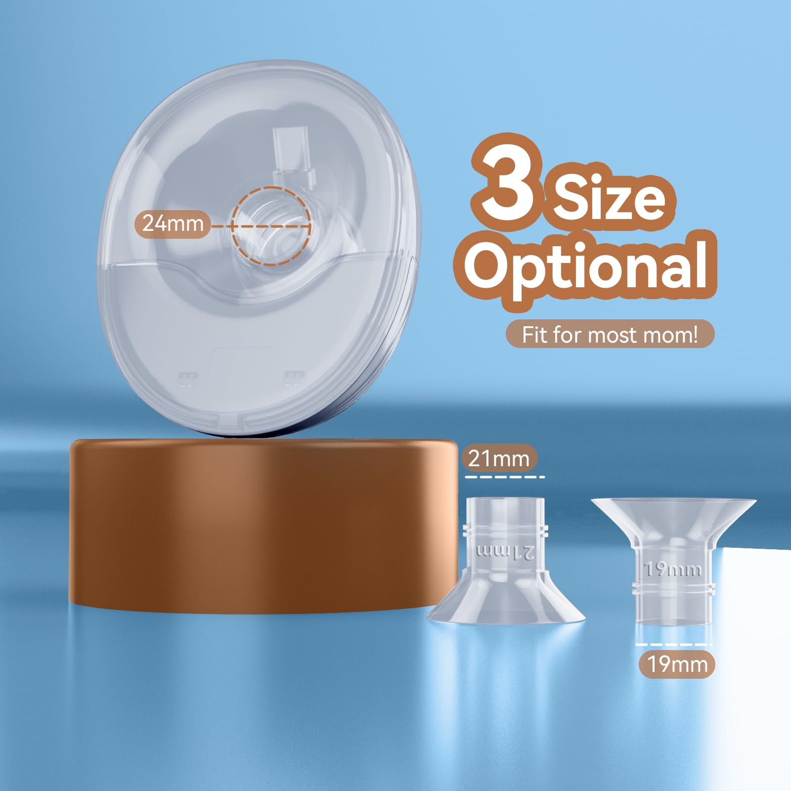 OTEEIDA MY-375 BPA-free silicone parts designed for baby-safe contact.