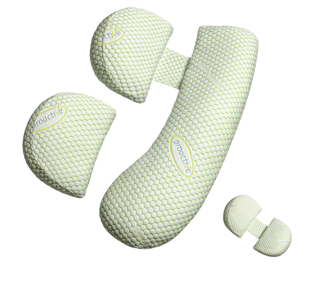 Oternal pregnancy pillow side-sleep setup supports comfortable side sleeping during pregnancy