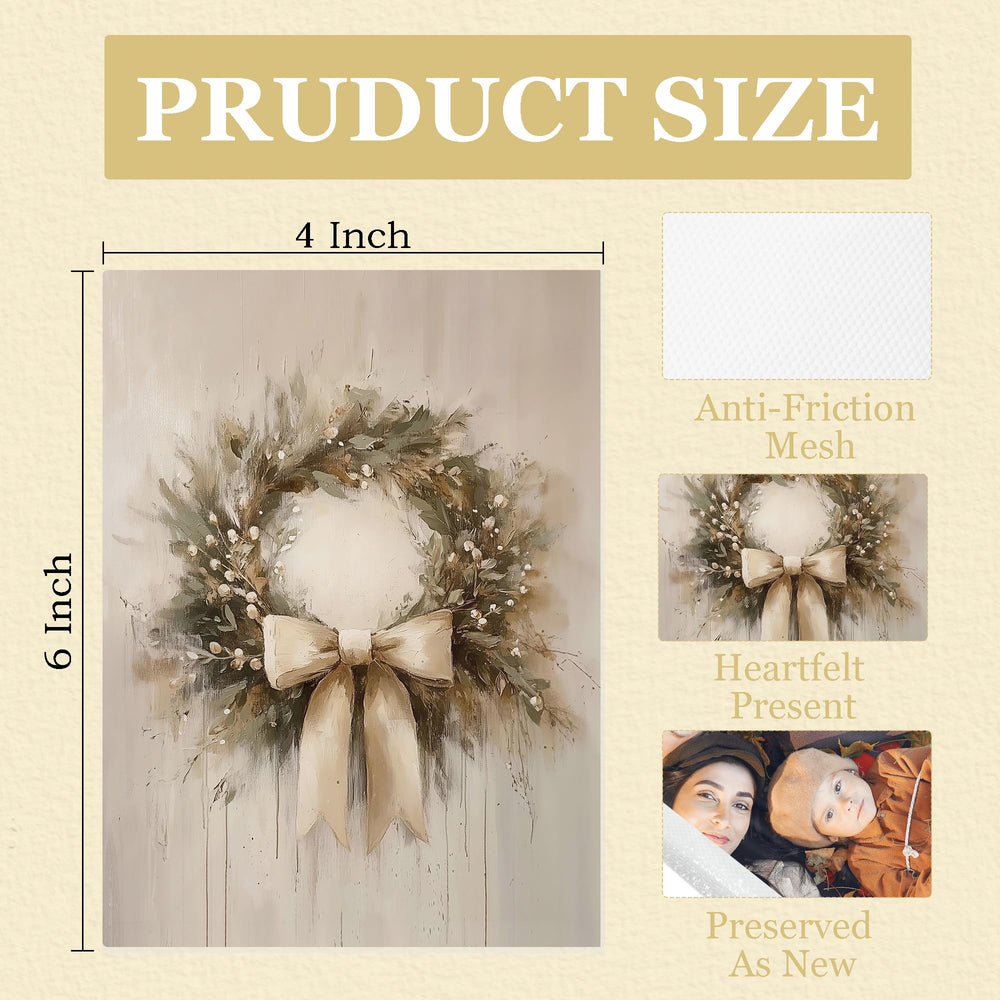 OTKBD Preppy Christmas Photo Album display-shelf ready keepsakes add personality.