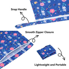 OTraki wet bag two sizes showcases 12.6 by 15.7 inch capacity for travel.